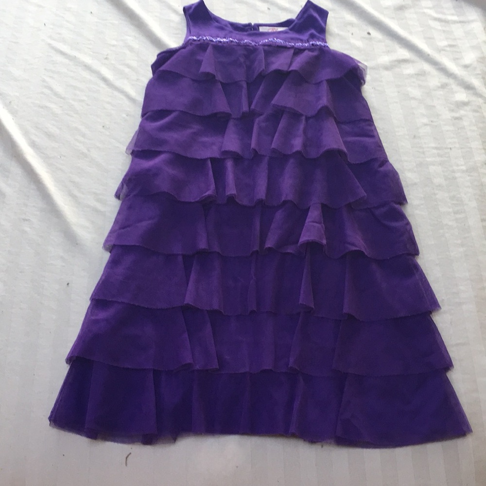 Purple kids dress
